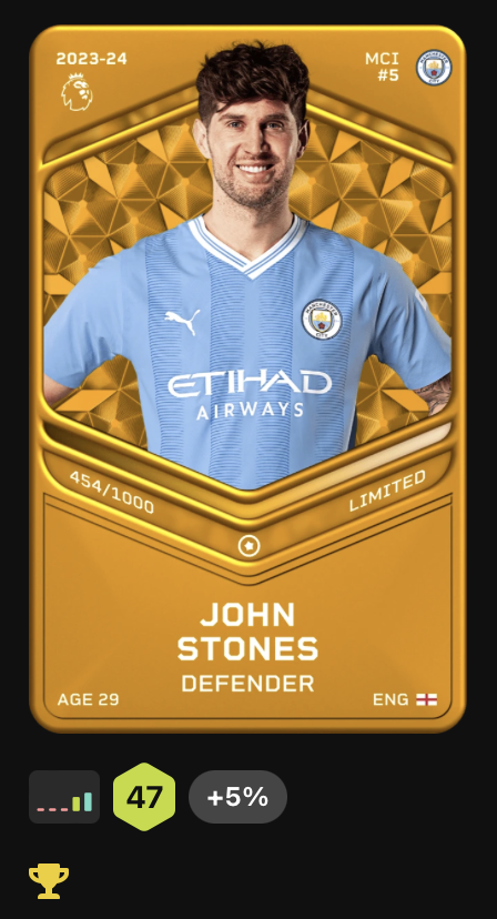 Sorare: aertnz 🇹🇷 (@sorare_alp) on Twitter photo 🚨SORARE - GIVEAWAY ALERT🚨
I'm giving away my reward from last week, JOHN STONES LTD (worth around $15)
To participate:
- Follow <a href="/sorare_alp/">Sorare: aertnz 🇹🇷</a>
- RT & Like this post
🟢To join Sorare today: sorare.pxf.io/aertnz
BONUS: I'll give 1 month FREE Turkish league tips to the ones 🚨SORARE - GIVEAWAY ALERT🚨
I'm giving away my reward from last week, JOHN STONES LTD (worth around $15)
To participate:
- Follow <a href="/sorare_alp/">Sorare: aertnz 🇹🇷</a>
- RT & Like this post
🟢To join Sorare today: sorare.pxf.io/aertnz
BONUS: I'll give 1 month FREE Turkish league tips to the ones