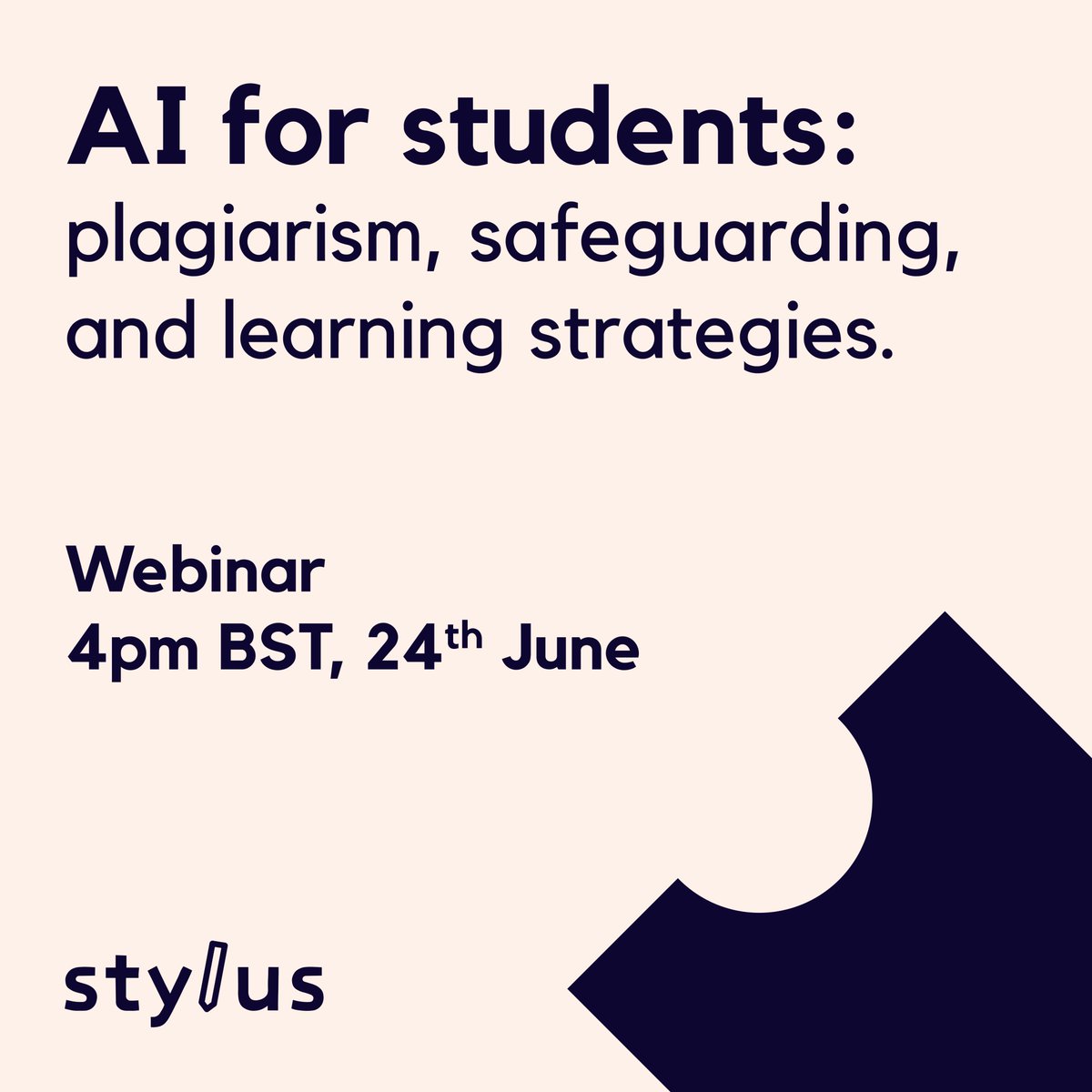 "How do you stop students cheating on their homework with AI?"

👆

If you've asked this question, then join us on Monday for the answer — we'll also be discussing safeguarding and practical learning strategies

Sign up here: bit.ly/3TzU3KT
