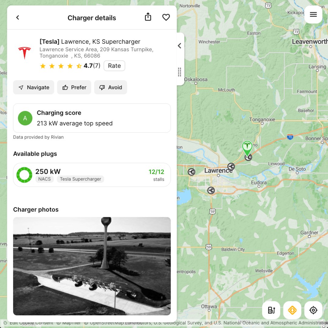 🚗🔋Attention ABRP users! We’ve teamed up with <a href="/Rivian/">Rivian</a> to bring their Charger Reliability Scores to all of our users. Using data from Rivian’s connected fleet, we’ll route you to the most reliable fast chargers for stress-free long drives!
iternio.com/post/a-better-…