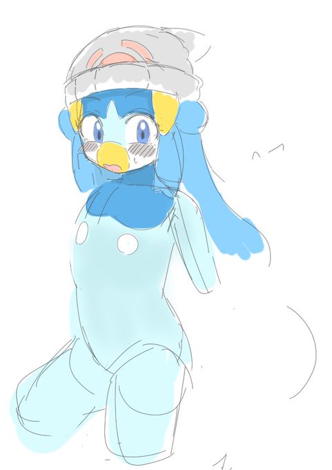 ポケ肌化(途中)
ポッチャマ… 