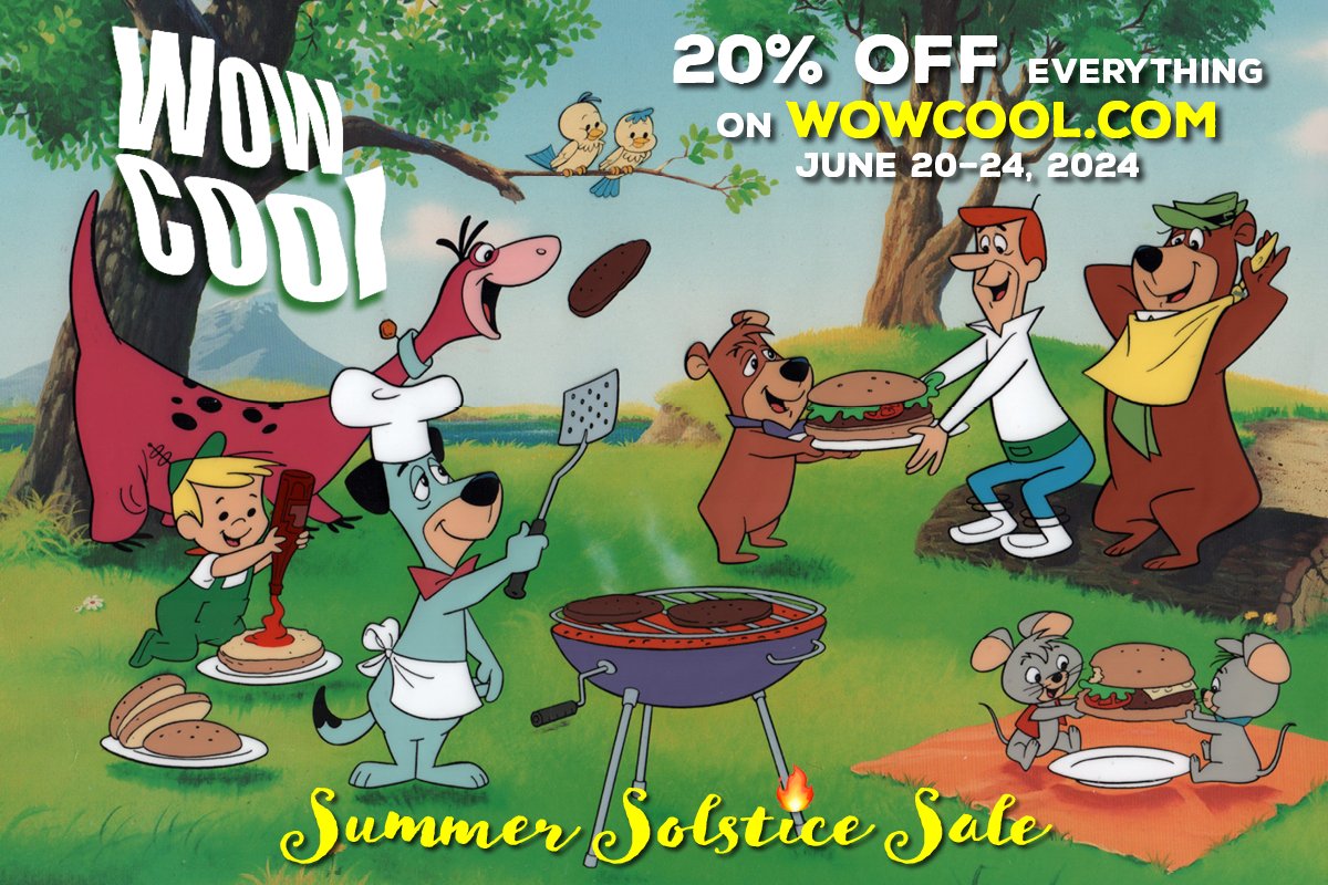 sparkplugcomics's tweet image. Wow Cool Summer Solstice Sale - June 20-24, 2024 - take 20% off Sparkp[lug Books and much more at wowcool.com/product-catego…