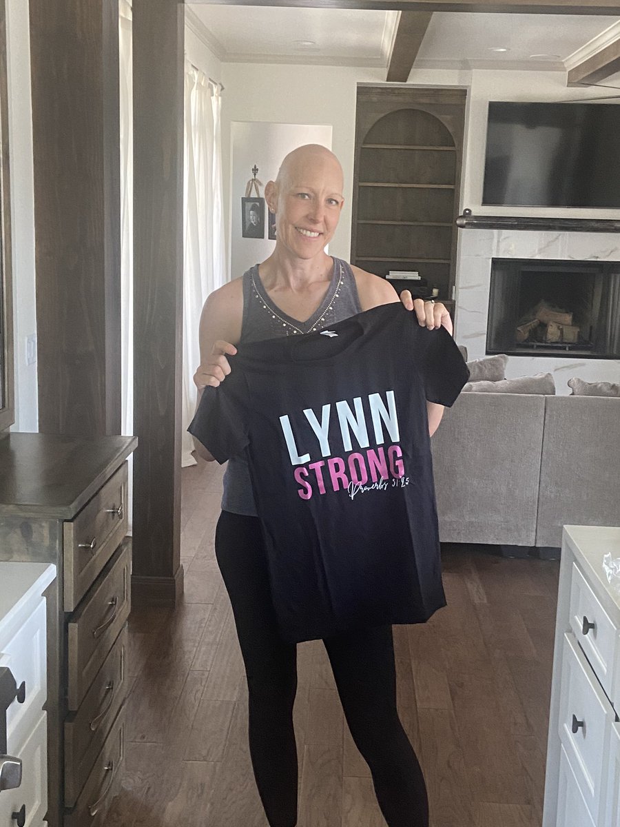 CoachJoshLynn's tweet photo. Round 6 of Chemo today!  Hasn’t missed school,  Summer work-outs, kids sporting events other than appointments.  Still does what work outs she can do every morning.  Have not heard her complain one time!  Positive attitude with a grounded spiritual background goes a long way.  So Proud of her!  We Got This Pam Lynn!