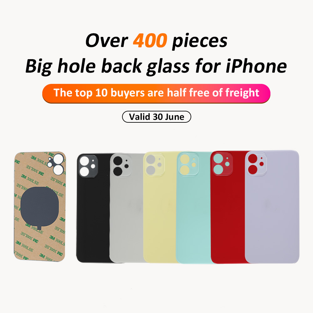 CoraElekworld's tweet image. Order Big Hole Back Glass Now, Get Half Free of Freight🎉

Order link: wa.me/8613798564265

#bighole #backglass #backcover #backhousing #glassbroken #irepair #ifix #cellular #gadgets #celltech #smartphonerepair #iphonedoctor #mobilephonerepair #ddsdiscounts #fastshipping
