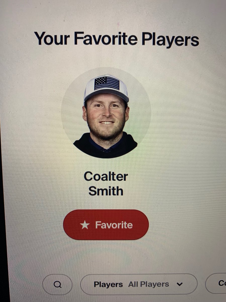 First round as a pro later today! GOOD LUCK <a href="/CoalterS/">Coalter Smith</a> at the <a href="/PGATOURAmericas/">PGA TOUR Americas</a> @BeachlandsOpen!!!