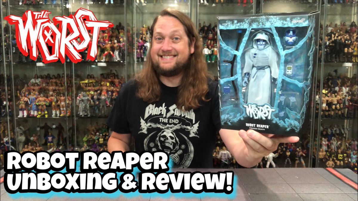 sirpaul64's tweet photo. Robot Reaper Frozen Edition The Worst Super 7 Unboxing & Review! https://t.co/WGaP8T45Ar #robotreaper #toy #toys #toyreview #toyunboxing #scratchthatfigureitch #actionfigures #s7 #super7 #theworst #worst #toystagram #reaper https://t.co/FwjKM3G5oH