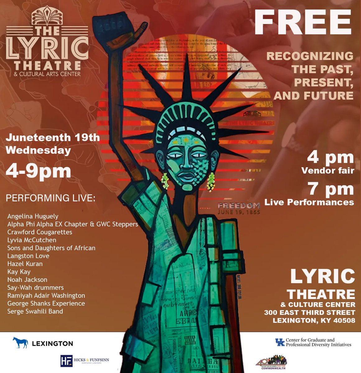 Engaged Aging Lab (@engagedaginglab) on Twitter photo Thank you to The Lyric for hosting a marvelous #Juneteenth celebration and honoring the holiday! We, <a href="/UKSBCoA/">UK Sanders-Brown Center on Aging</a>, and <a href="/NeuroUky/">UKentucky Neurology Residency</a> had the amazing opportunity to promote brain health resources within the community! Thank you to The Lyric for hosting a marvelous #Juneteenth celebration and honoring the holiday! We, <a href="/UKSBCoA/">UK Sanders-Brown Center on Aging</a>, and <a href="/NeuroUky/">UKentucky Neurology Residency</a> had the amazing opportunity to promote brain health resources within the community!