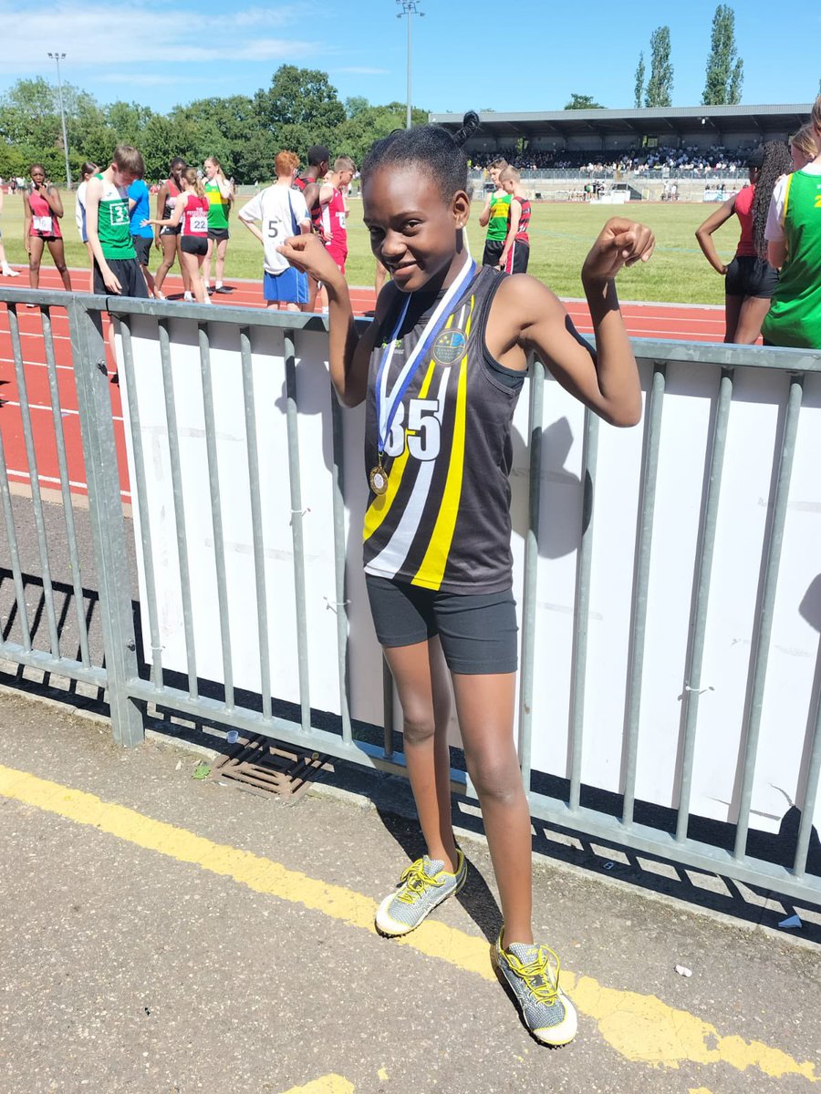 Most euphoric moment for Hailey winning the 100m gold and breaking the school record. #corneliusPROUD