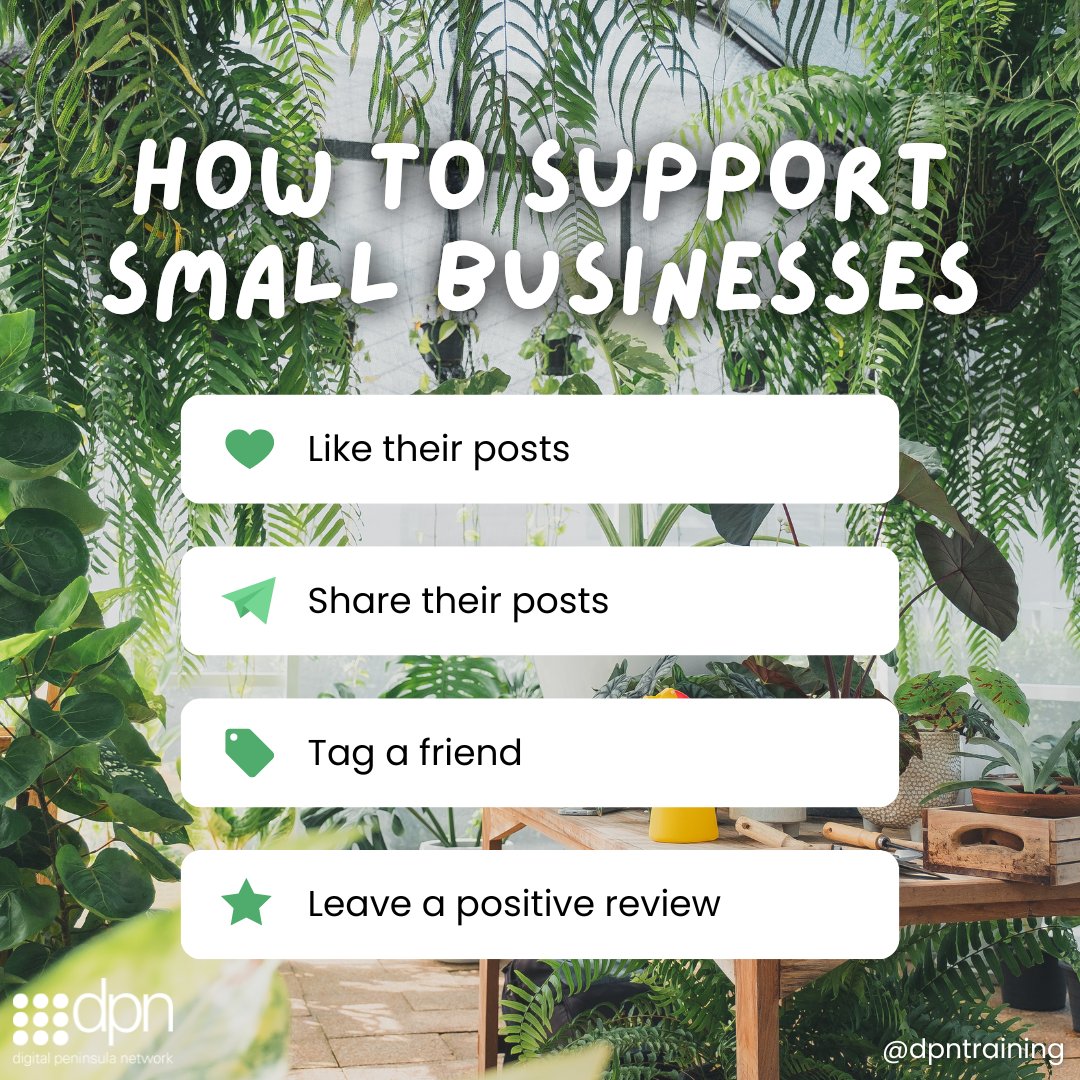 Supporting small businesses is crucial for vibrant local communities. Here are a few free ways to show your support!

Remember, every small action counts! 🌟 #supportlocal #smallbusinesslove #supportsmallbussines