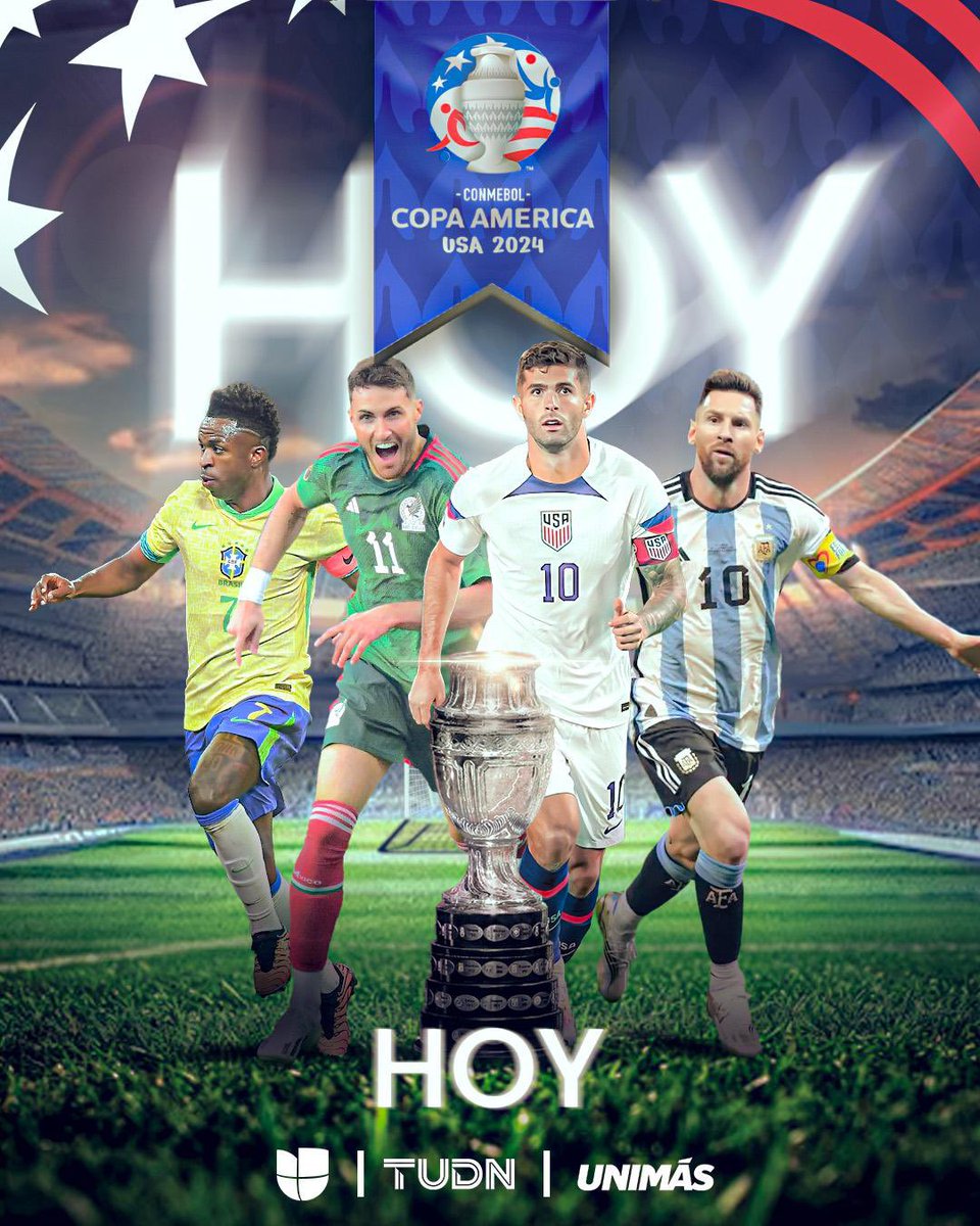 #AmericaUnida

¡HOY! <a href="/Univision/">Univision</a> <a href="/TUDNUSA/">TUDN USA</a>