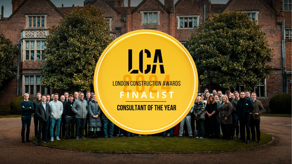We’re thrilled to announce that we have been shortlisted in the ‘Consultant of the Year’ category for the London Construction Awards 2024. This recognition is a testament to the hard work, dedication, and expertise of our entire team. Congratulations to all the other nominees!