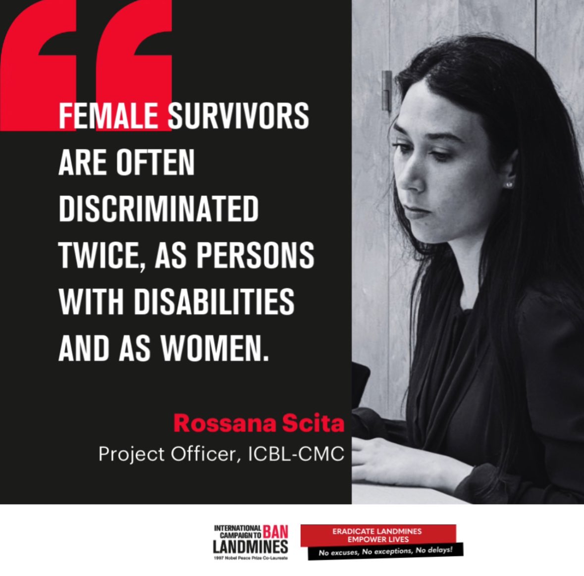 ICBL comments to the side event on Gender and Diversity factors in implementing the MBT