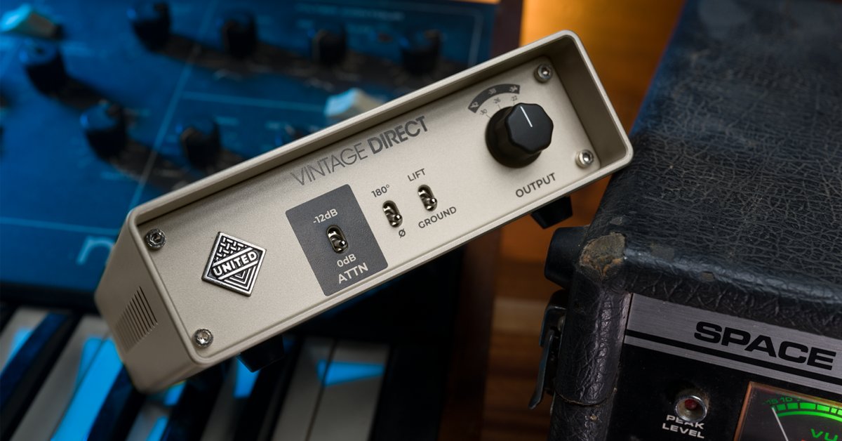 Inspired by some of the industry's earliest hand-wired DI boxes, United Studio Technoloies' Vintage Direct is a DI tool built to deliver the purest possible tone with the help of a specially designed custom transformer.

ℹ️ scvdistribution.co.uk/pro-audio/unit…