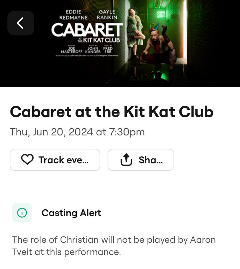 CABARET at the Kit Kat Club (2024) Opening Night Critics' Reviews