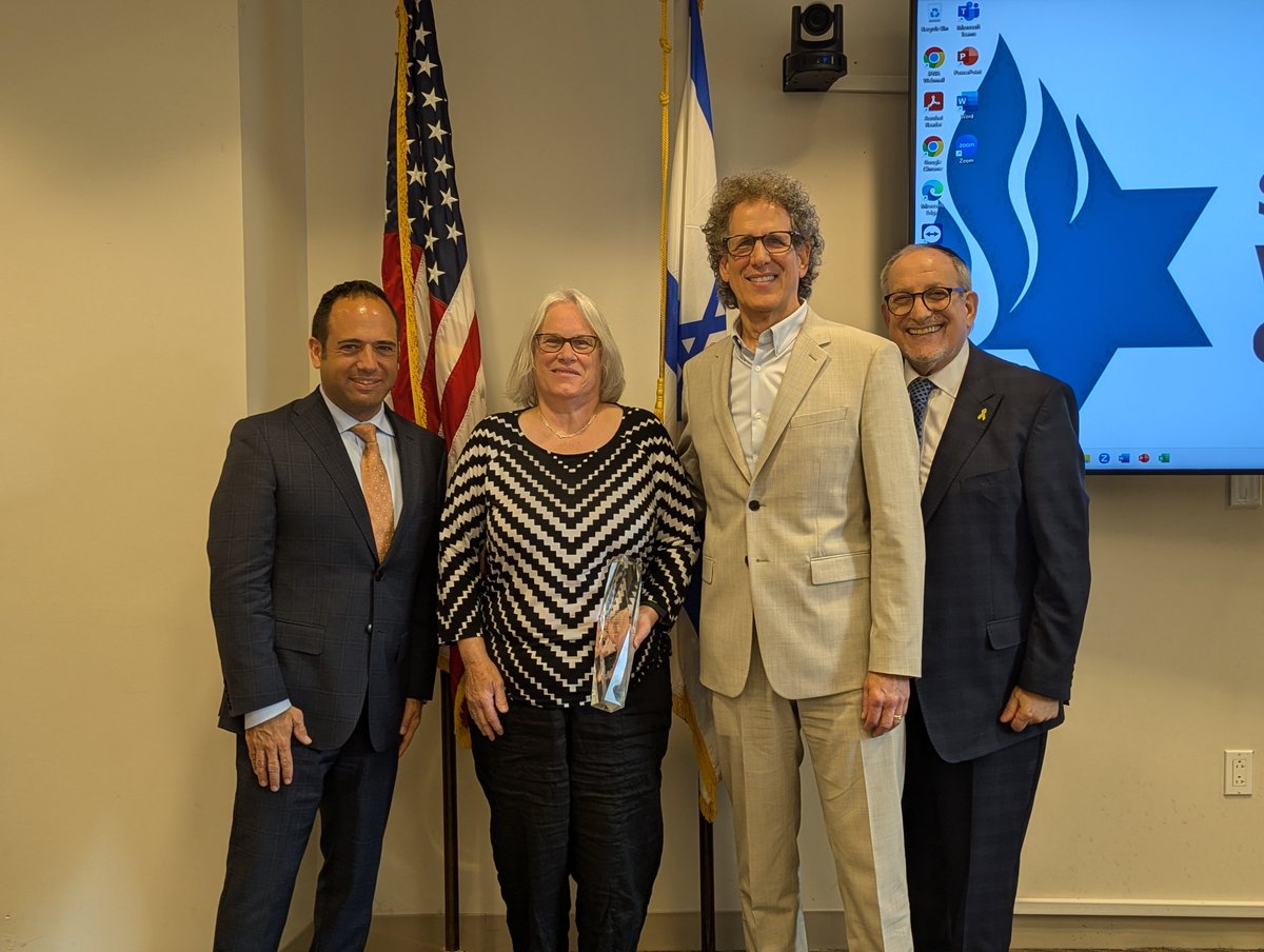 Yehuda Schupper (@yehudaschupper) on Twitter photo What an honor to be on hand as Assemblywoman <a href="/HeleneWeinstein/">Helene Weinstein</a> received recognition for her vital part in securing funding to assist the <a href="/simonwiesenthal/">Simon Wiesenthal Center</a> Center in the - imminent - roll-out of two new high tech Mobile Museums of Tolerance. What an honor to be on hand as Assemblywoman <a href="/HeleneWeinstein/">Helene Weinstein</a> received recognition for her vital part in securing funding to assist the <a href="/simonwiesenthal/">Simon Wiesenthal Center</a> Center in the - imminent - roll-out of two new high tech Mobile Museums of Tolerance.