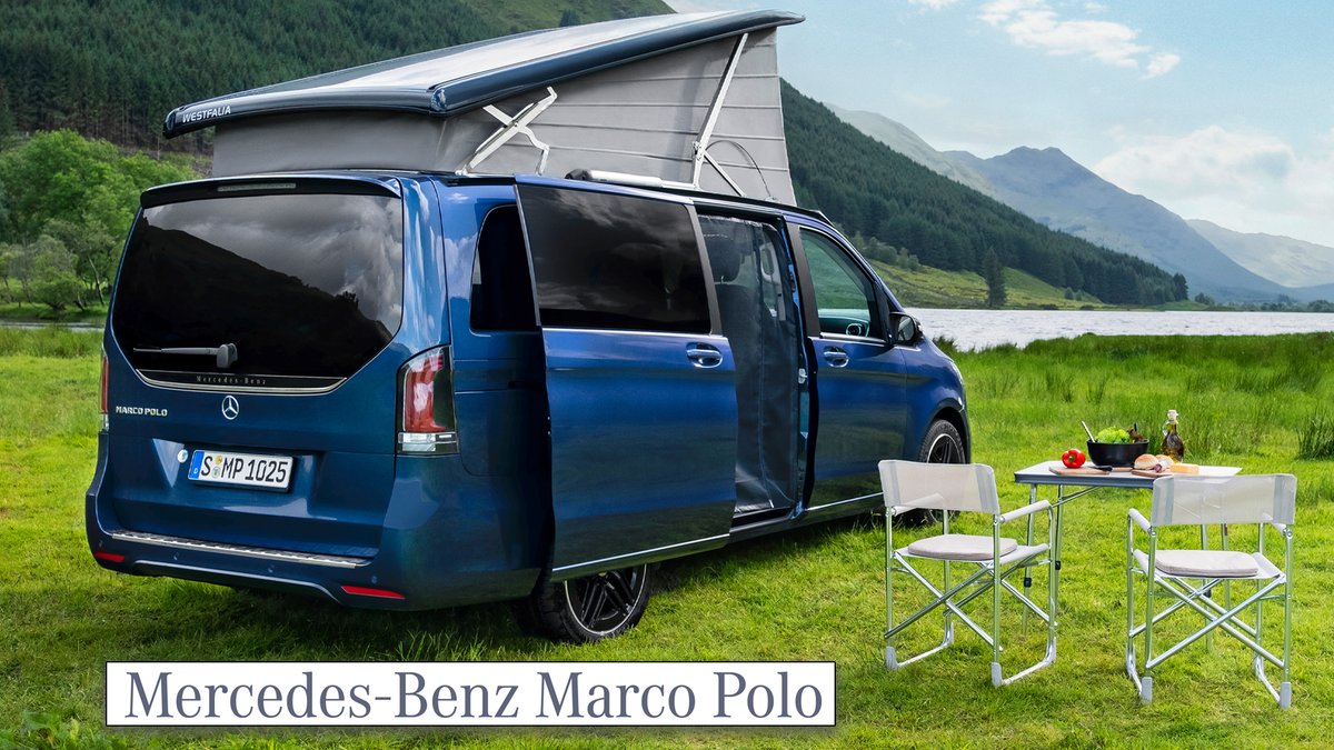 4Drivetime's tweet image. The ِNew 2024Mercedes V-Class Marco Polo
Watch video here 👉 youtu.be/TMj48ChyPzk
Is this camper van is perfect for luxury travel?
#MercedesMarcoPolo
#LuxuryCamperVan