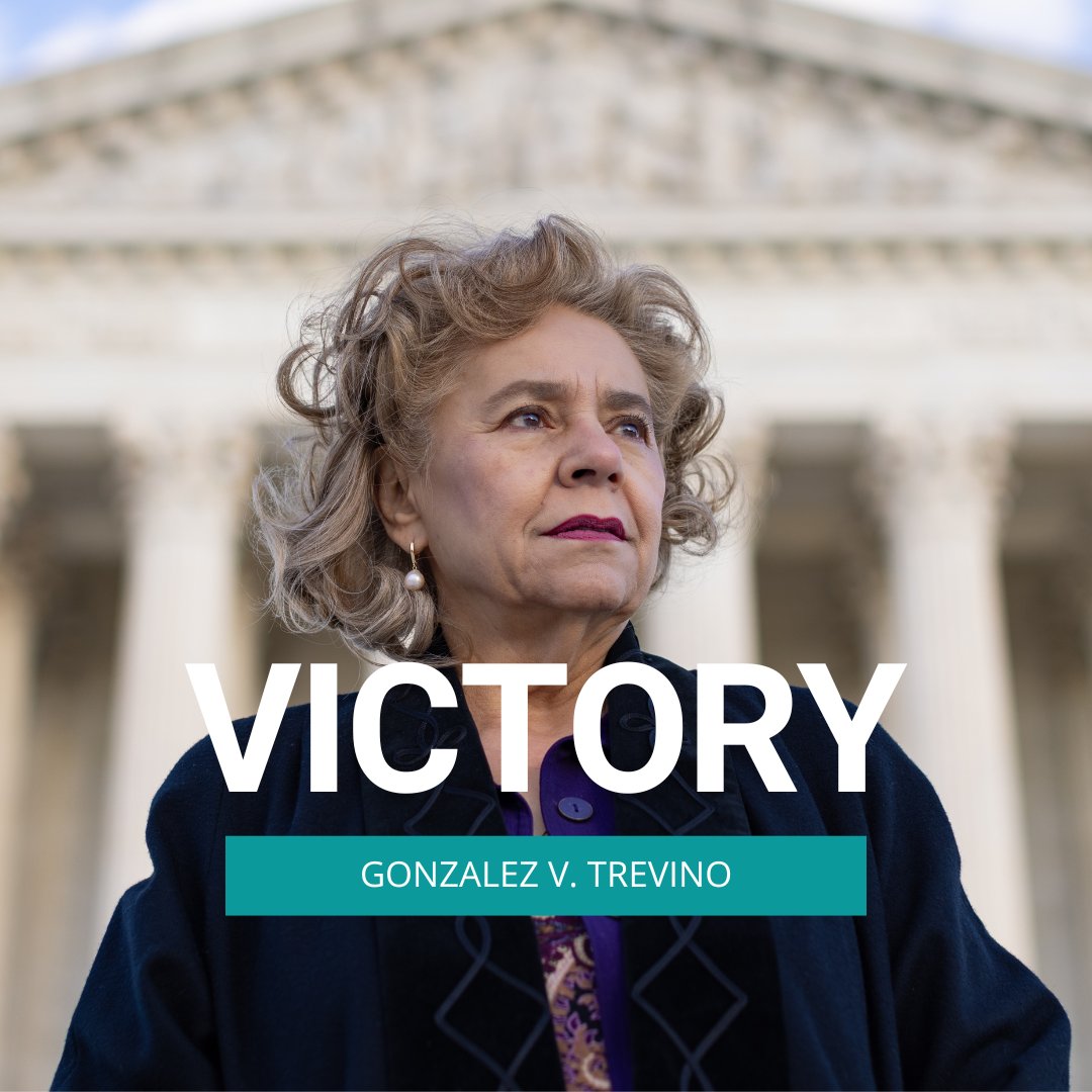 IJ's tweet image. 🏆 VICTORY 🏆

In #GonzalezVTrevino, the #SupremeCourt holds that probable cause does NOT preclude a claim for retaliatory arrest when evidence of retaliation is present.

Learn more at ij.org/press-release/…

#IJatSCOTUS