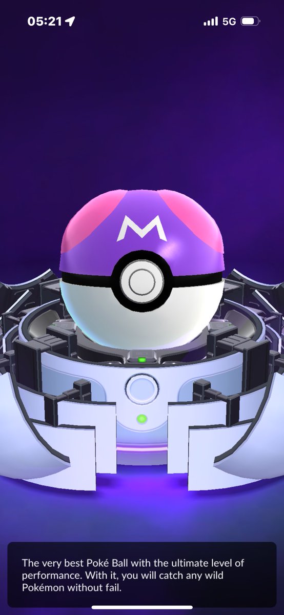 snicKerjjPoGO's tweet image. Sa wakas nakuha na rin 3rd Master Ball ✅#PokemonGO #PokemonGOApp #MasterBall