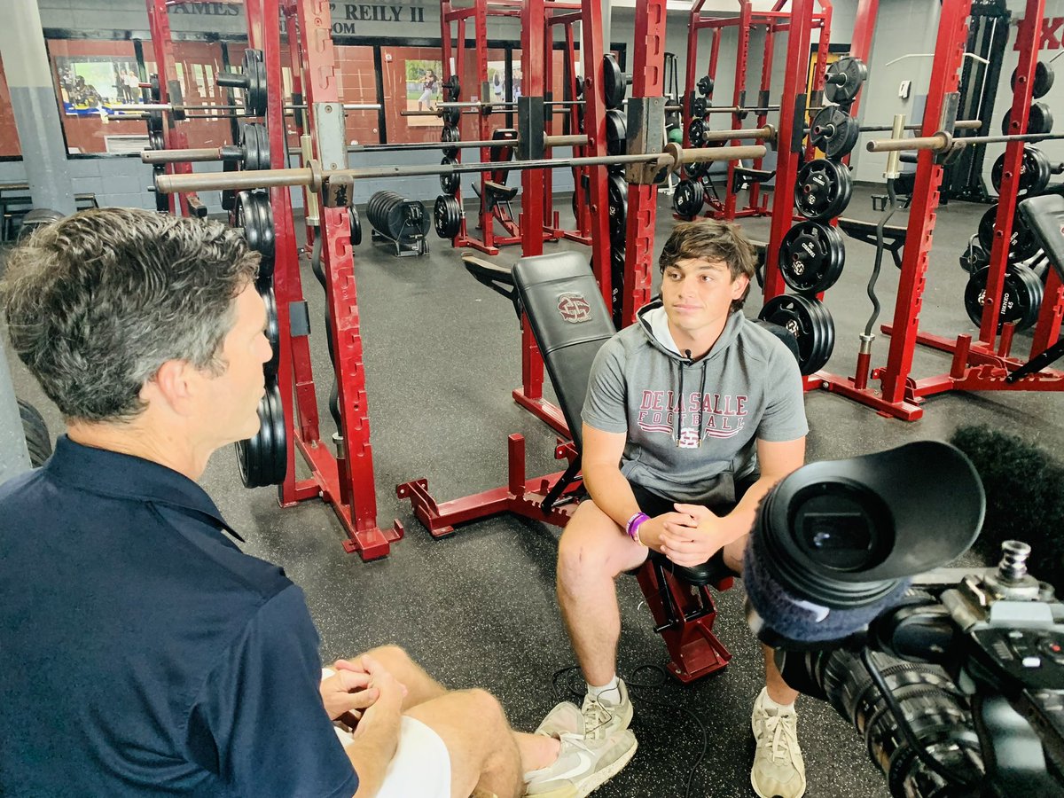 Great to be back at De La Salle. Story tonight at 10 pm on FOX 8.

Cavs will compete in the Div. III football playoffs next season. From 2017-2020, they went to three state title games in Div. II.

Evan Arceneaux (<a href="/evan_arceneaux/">Evan Arceneaux</a>) is back at QB1, with WR Ronald Cash (@1Rcash)