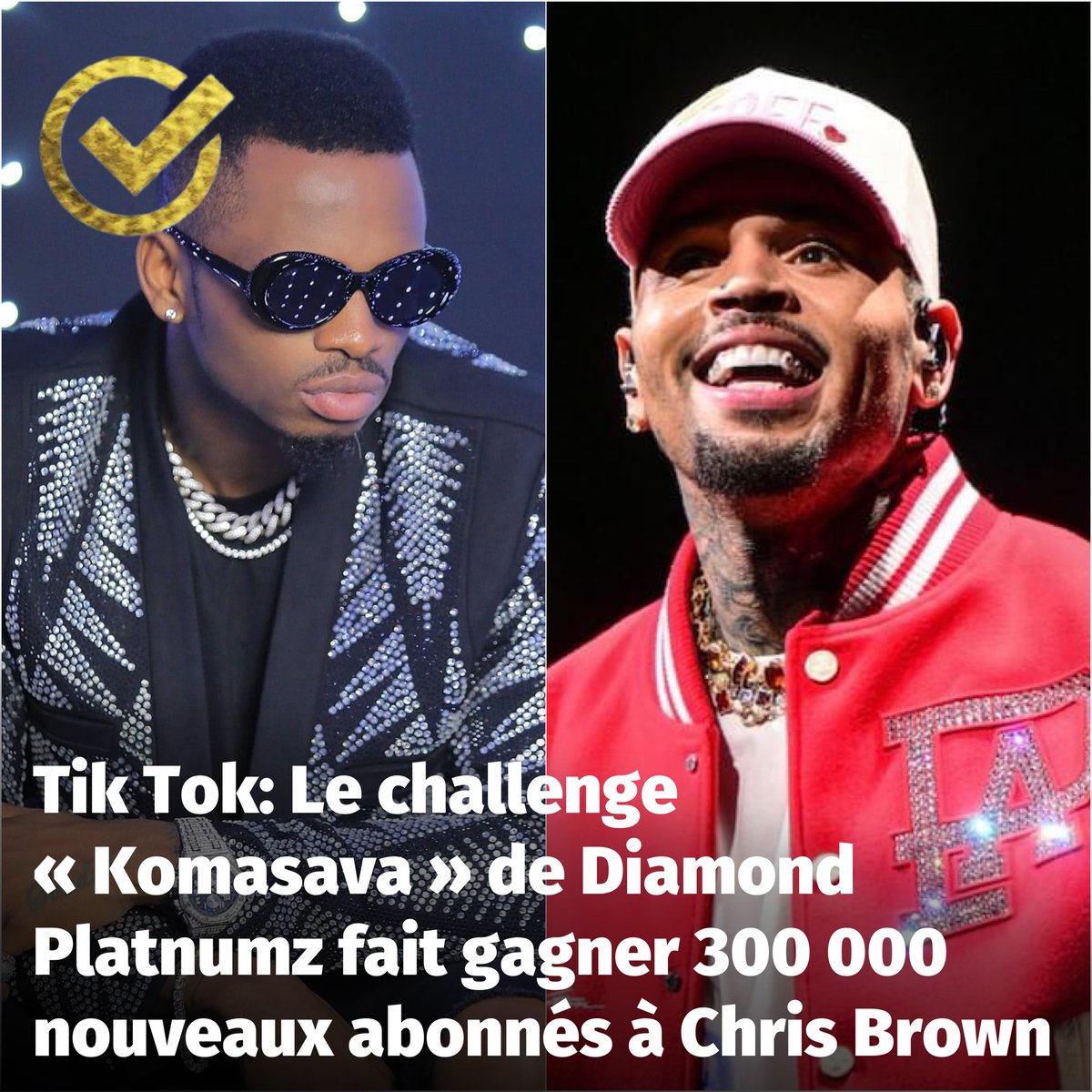 mbotecd's tweet image. Depuis que la star américaine Chris Brown a rejoint le challenge lancé sur TikTok par le chanteur tanzanien Diamond Platnumz avec sa chanson « Komasava », les chiffres s’affolent pour le chanteur de la pop.
 – #Mbote - zurl.co/Y2c0