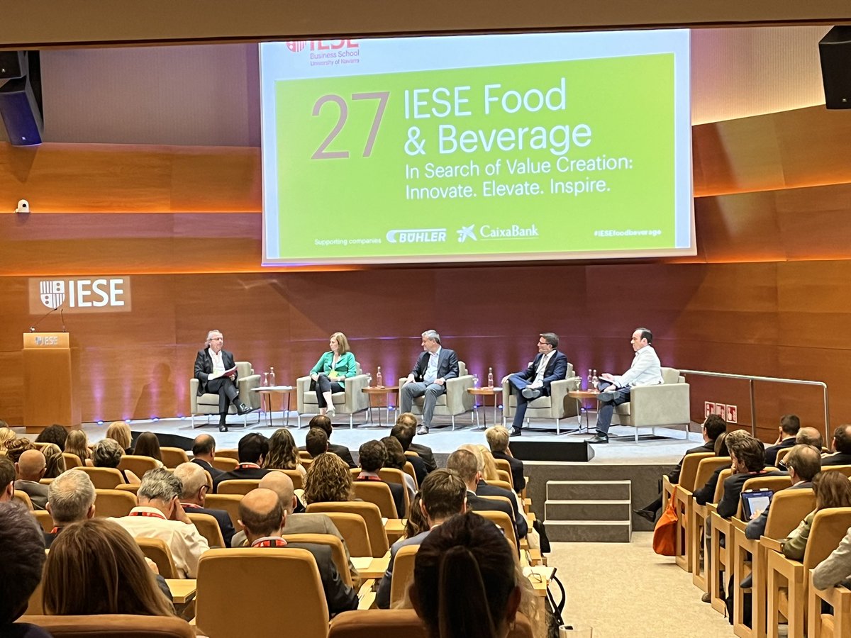 En el 27 Foro #IESE Food &amp; Beverage ha salido una idea fuerza considerando el actual incierto entorno: anticipación!