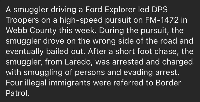 shanermurph's tweet photo. #WebbCo #TX
DPS arrest smuggler after pursuit. https://t.co/cY1Mjb0lw4