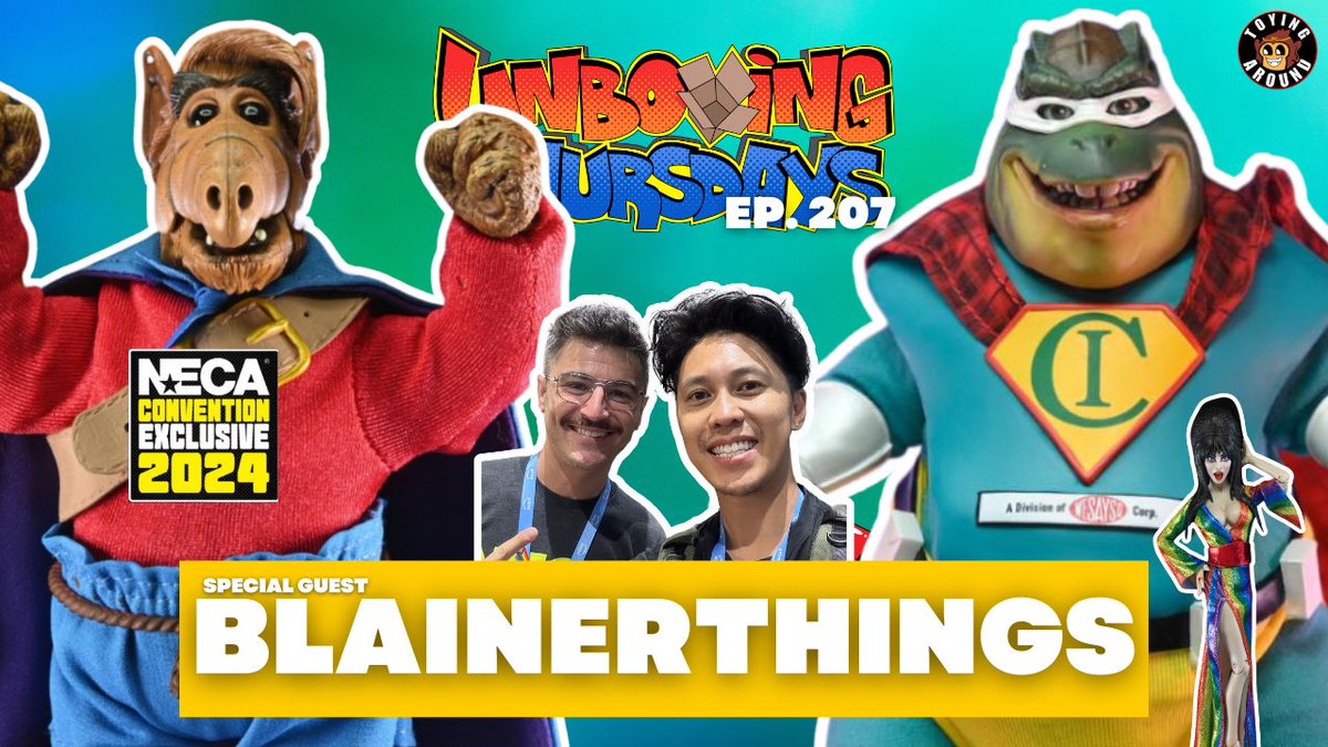 Kevin aka Toying Around (@imtoyingaround) on Twitter photo Unboxing and chatting with NECA toy designer <a href="/BlainerThings/">BlainerThings</a> ! 9 pm ET
youtube.com/live/V-y-6bo12… Unboxing and chatting with NECA toy designer <a href="/BlainerThings/">BlainerThings</a> ! 9 pm ET
youtube.com/live/V-y-6bo12…