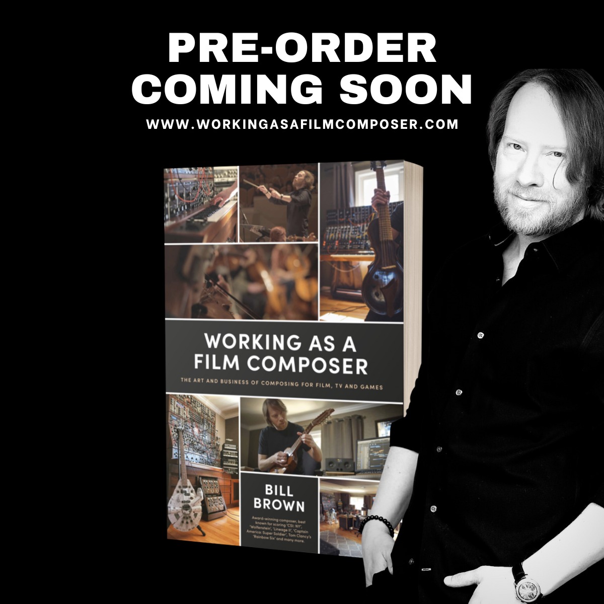 This is a must-have book for anyone looking to join the music industry or wants to learn what goes into the creation of legendary and beautiful soundtracks for film, TV, and games.

🎬 Pre-orders open June 26th 
#soundtrack #filmmusic #composers 

workingasafilmcomposer.com/about