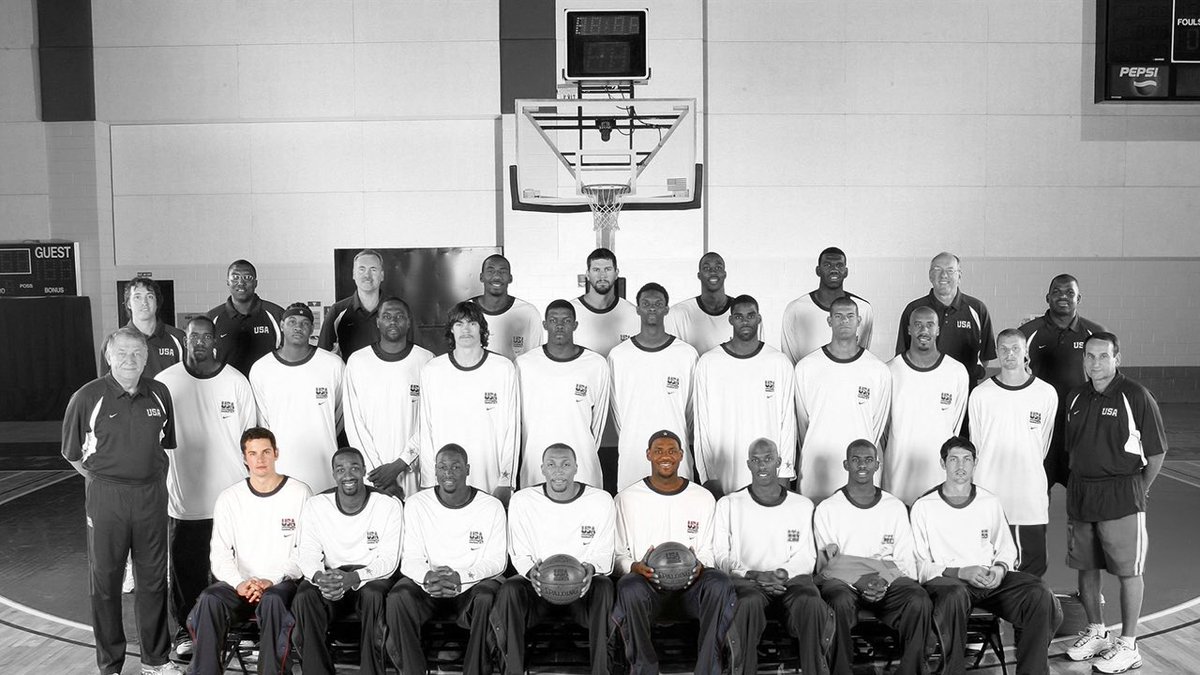 The last time JJ Redick and LeBron James were on the same team 👀 

How many players can you name from the 2006 USA Basketball training camp roster? 🇺🇸