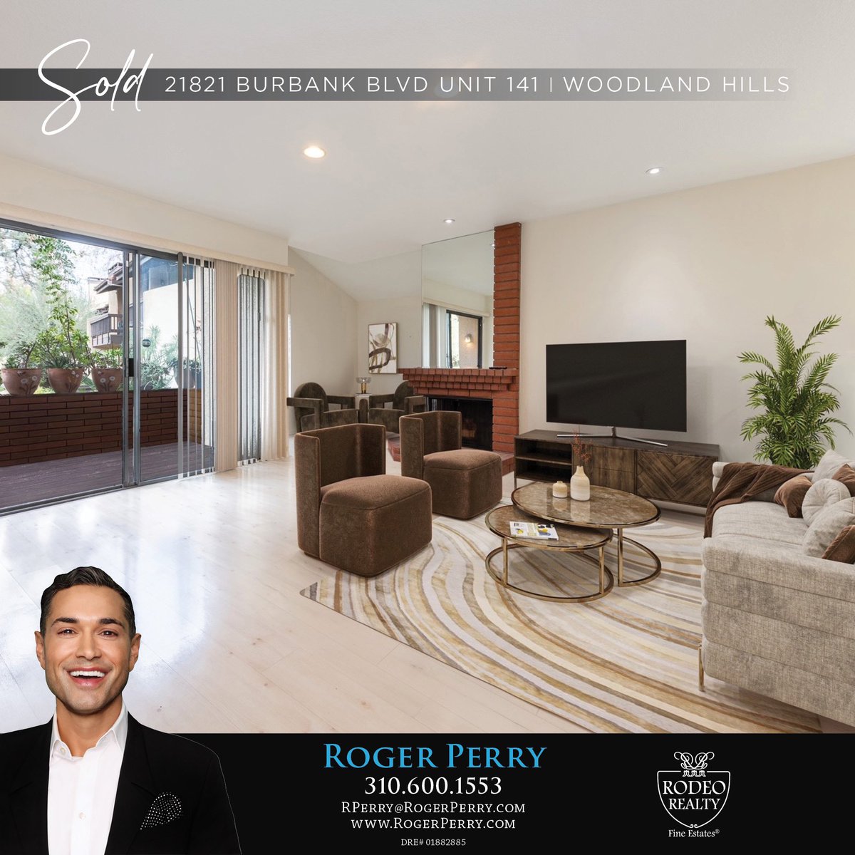 RogerPerryLA's tweet image. SOLD!!! 

21821 Burbank Blvd #141

Tranquil Resort Living in Prime Woodland Hills!

#InEscrow #sold #realestate #realtor #luxurylifestyle #luxuryhomes #luxuryrealestate #losangeles #belair #hollywood #celebrityhomes #santamonica #brentwood #centurycity #beveryhills #westhollywood