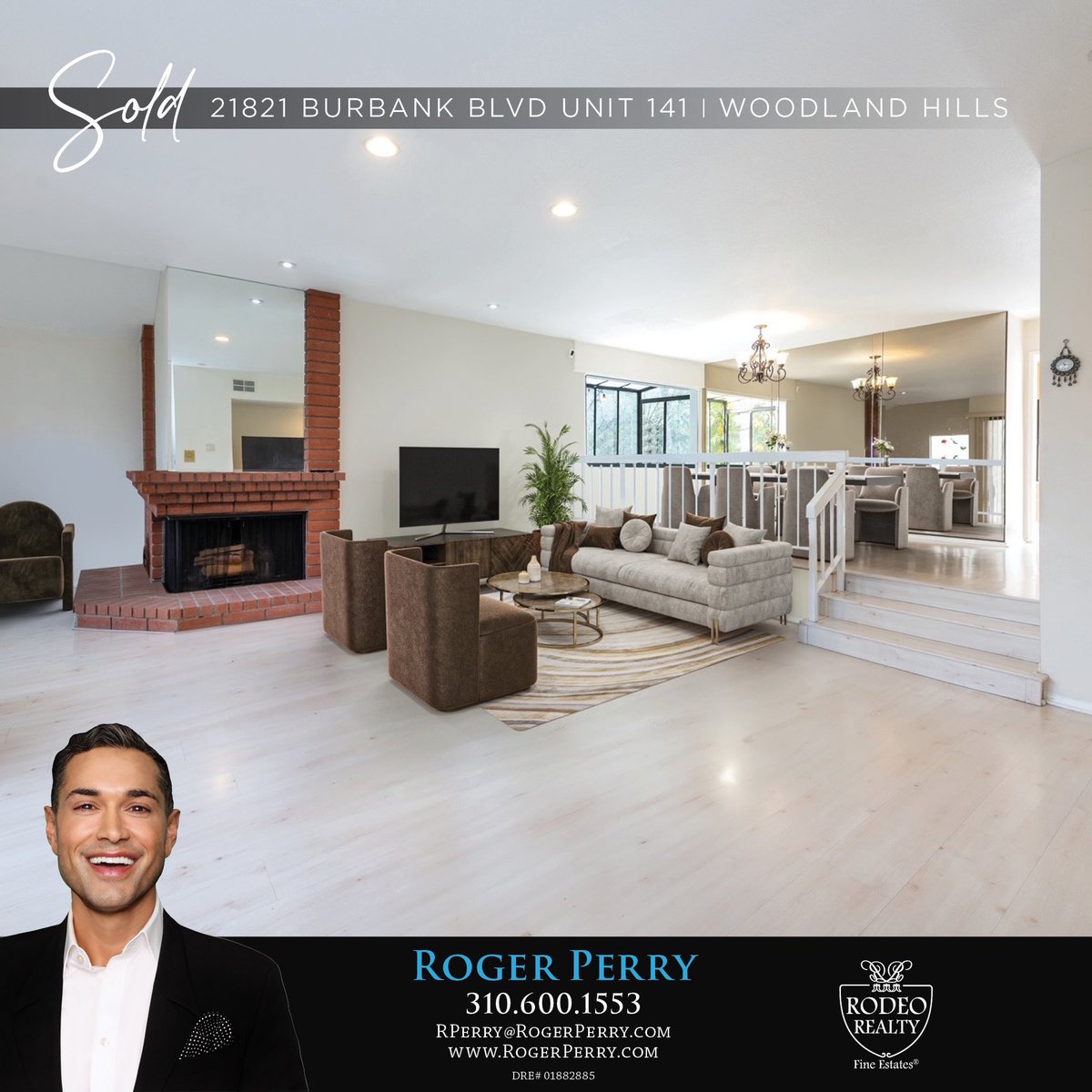 RogerPerryLA's tweet image. SOLD!!! 

21821 Burbank Blvd #141

Tranquil Resort Living in Prime Woodland Hills!

#InEscrow #sold #realestate #realtor #luxurylifestyle #luxuryhomes #luxuryrealestate #losangeles #belair #hollywood #celebrityhomes #santamonica #brentwood #centurycity #beveryhills #westhollywood