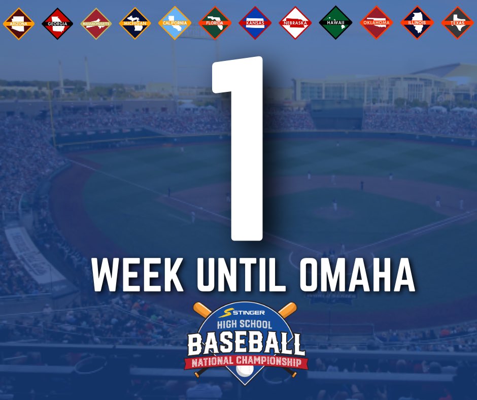 Let the countdown begin….

We are now 1 week away from the HSBNCS in Omaha! 🎉⚾️

#baseball #HSBNCS #ChampionshipSeries