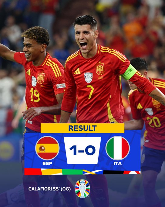 EURO 2024 | Tây Ban Nha 1-0 Italia: Donnarumma không cứu nổi nhà ĐKVĐ - Ảnh 1.