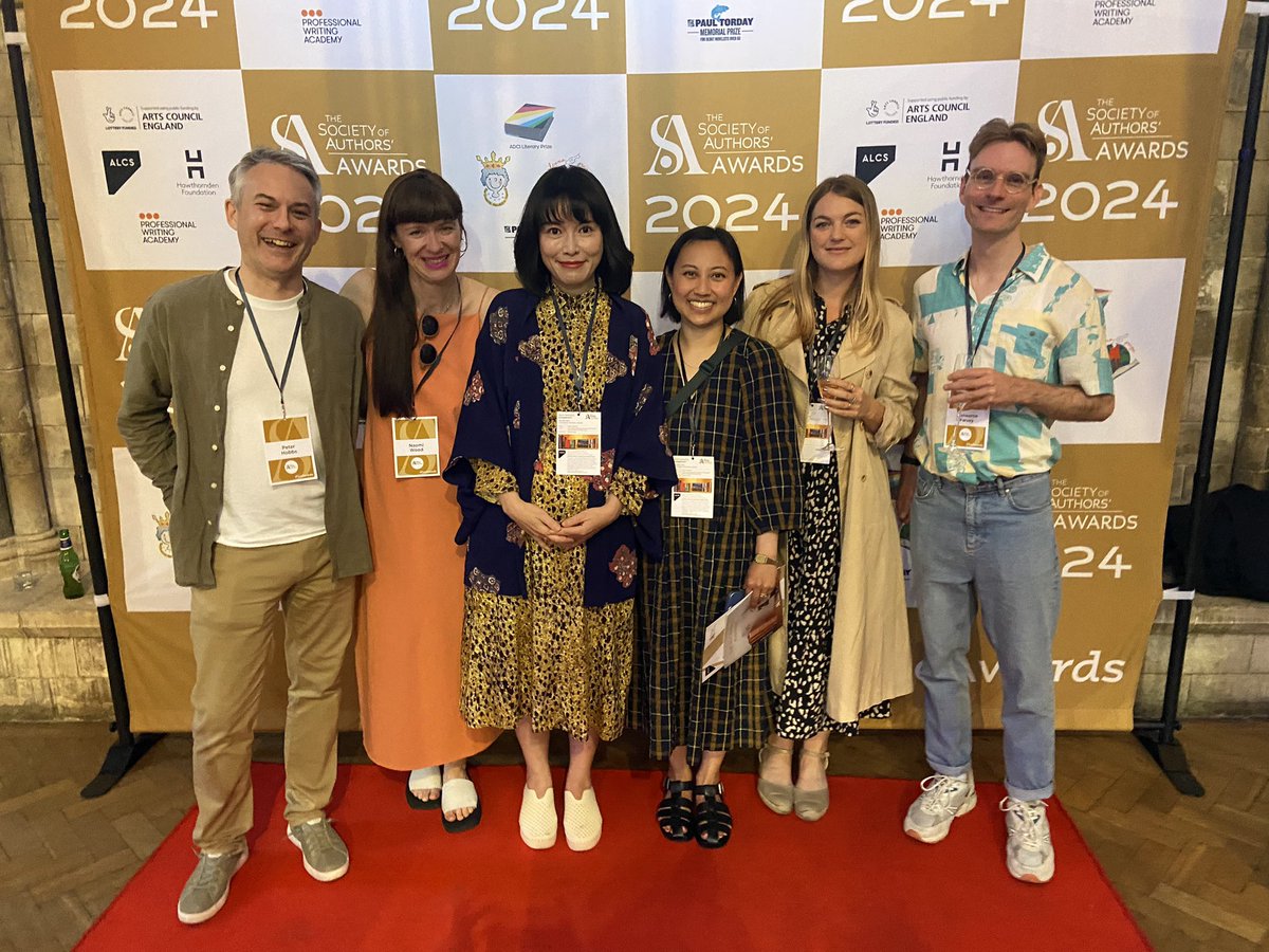 NaomiWoodBooks's tweet photo. The ALCS Tom-Gallon short story award shortlist and judges! #SoAward https://t.co/wLOJGrKasW