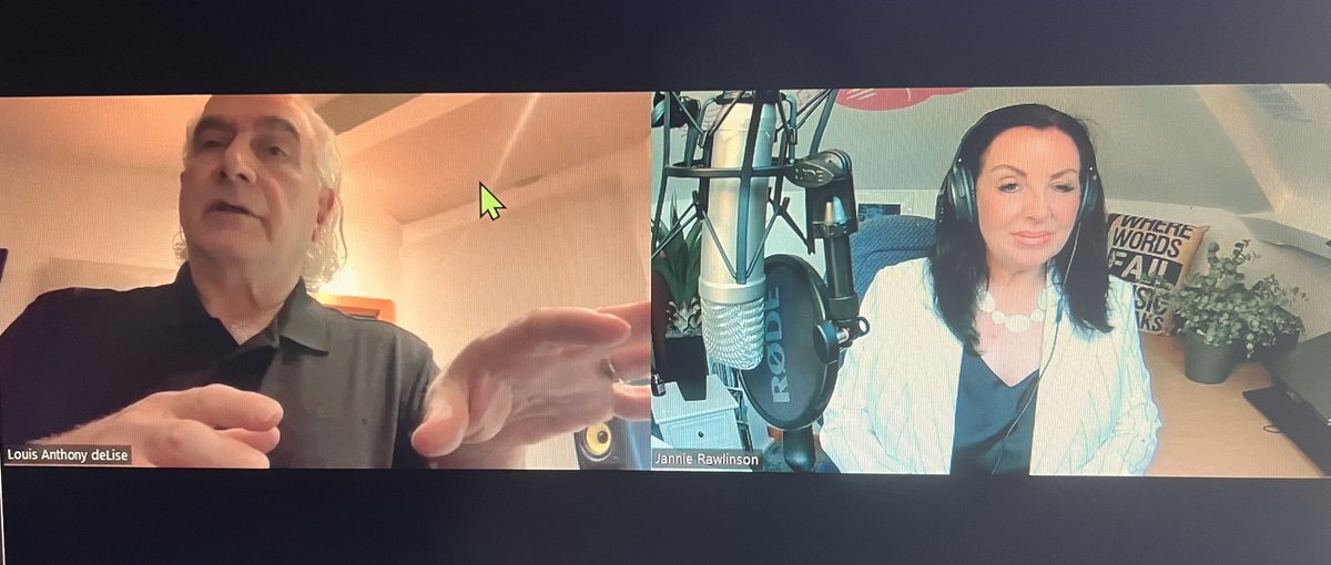 Amazing interview this evening with <a href="/LouisAdeLise/">Louis Anthony deLise</a> about his NEW Release “Iridescent” due to be released in August 🙏🏻 can’t wait to share with my listeners