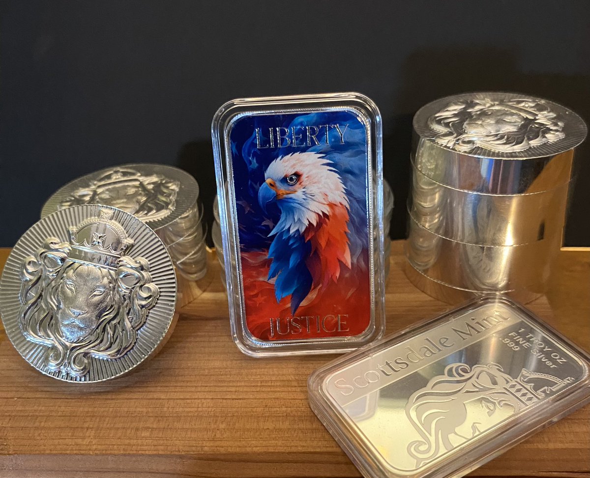 BugOutBoy77's tweet image. It’s National “American Eagle Day”and it’s Mail Call day for me too. Thanks #scottsdalemint. Perfect Timing!! Only way i know how to Celebrate is with Silver!!
#silver #Silversqueeze #AmericanEagleDay #preciousmetals #investing