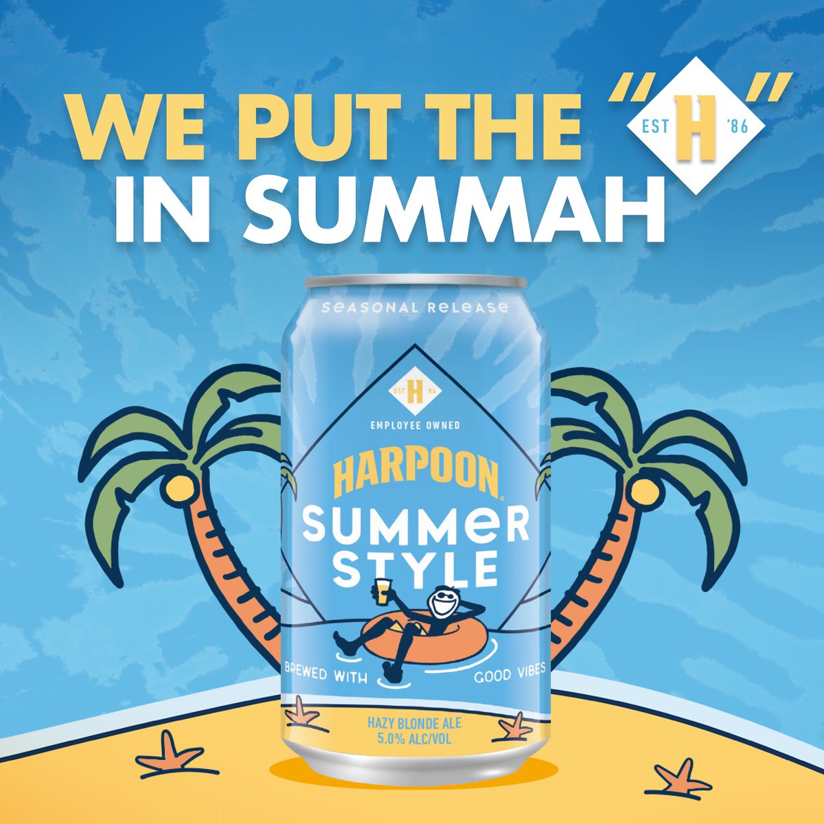 It’s the first official day of Summah and we’re cheersing to that with Summer Style 🍻 We’re keeping the good vibes going with merch, giveaways, &amp; more 😎 

Learn More: bit.ly/3KRxa1G