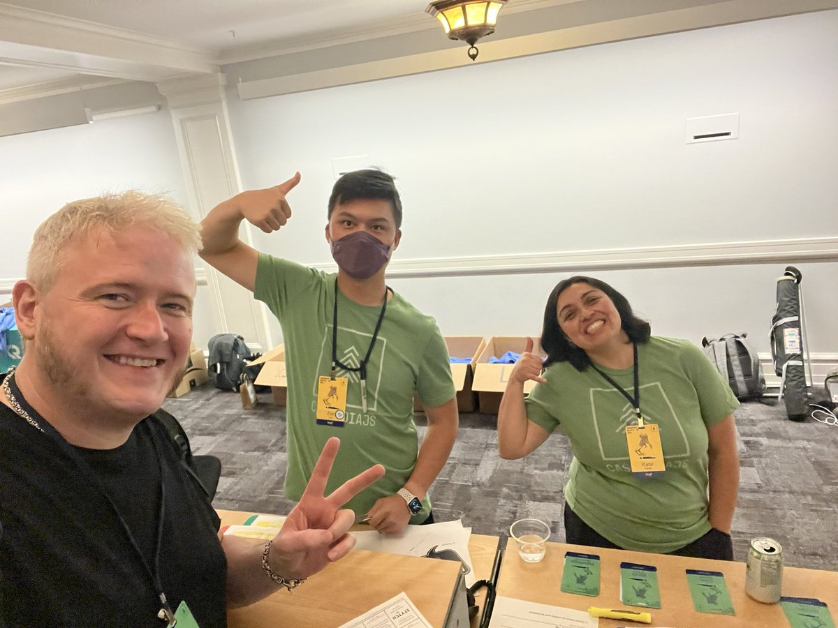 thejonanshow's tweet image. I love this conference #cascadiajs