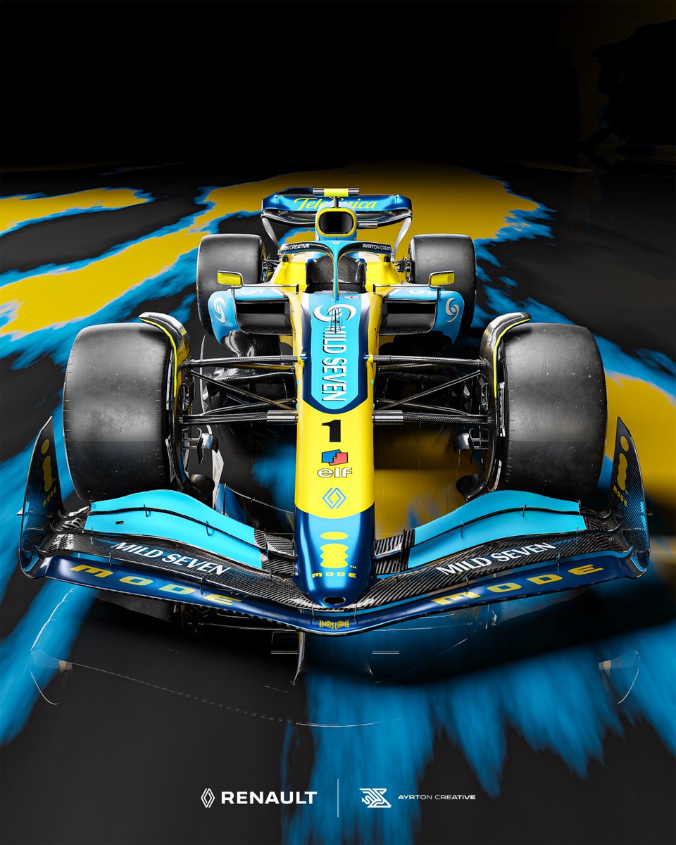 AyrtonCreative's tweet photo. Renault R25 2024 

#f1 #formula1 #fernandoalonso https://t.co/ZQ2qutpkYE