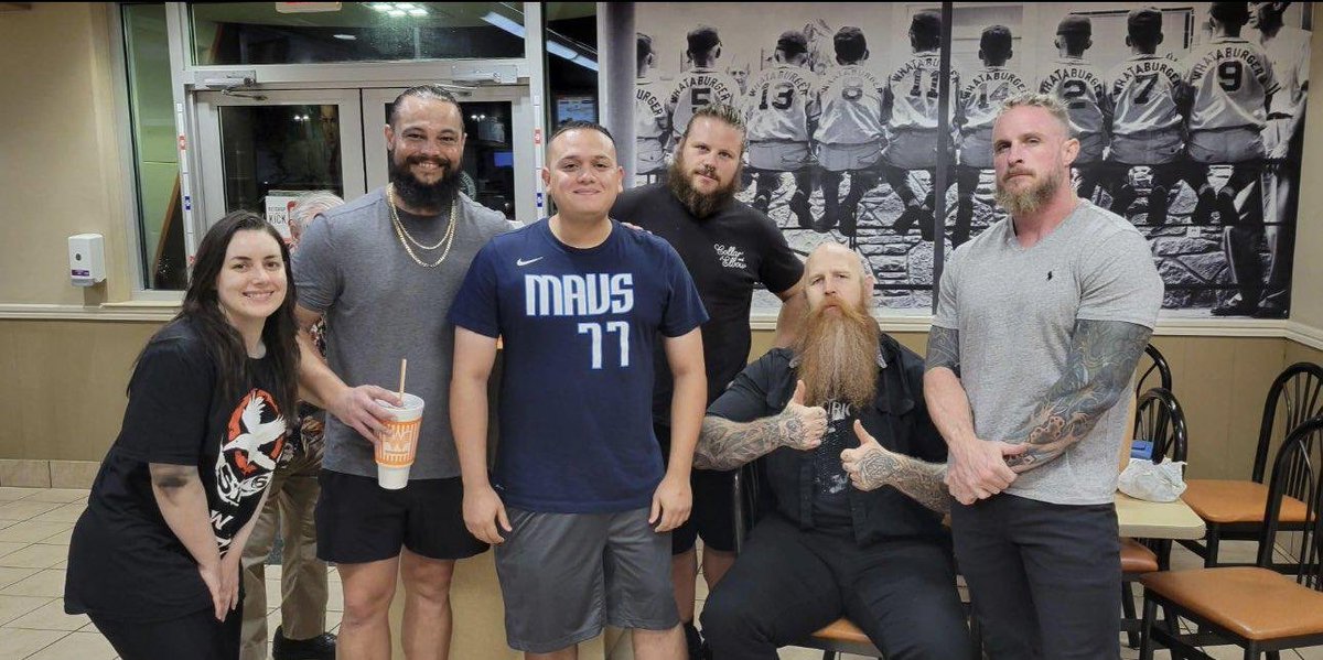 Well after killing a bunch of people we decided... to grab a burger. 👀