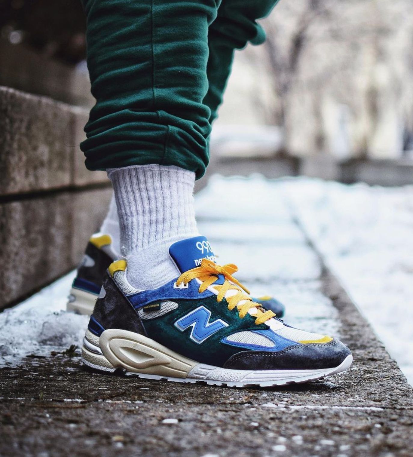 Sneaker News on X Aime Leon Dore x New Balance 990v2 Life In The Balance 2019 https t BjDHbNSyaC X