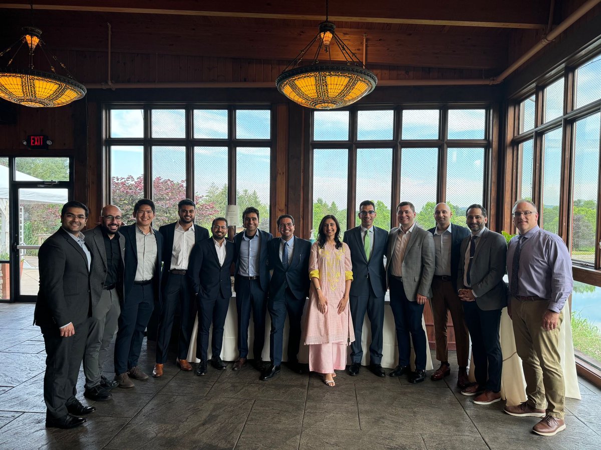 UPMCHHCVFellow's tweet photo. Yesterday we celebrated the graduation of our INAUGURAL class! 
It’s been a pleasure watching them grow into brilliant cardiologists, talented educators &amp; inspiring leaders! 
Dr. Salem will be starting IC fellowship 
 @OUHealth
Dr. Siddique will be joining faculty @MCGCardFellows https://t.co/MCeVYGdhgD