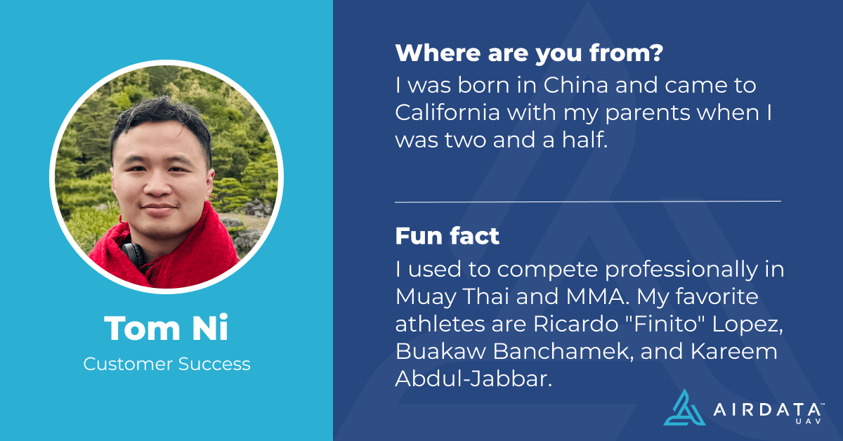 Meet Tom Ni! Tom loves engaging with customers and learning about UAVs in various industries. With a background in English Literature, he excels in creating content. Tom's communication skills make him a key asset, ensuring our support and content are top-notch.