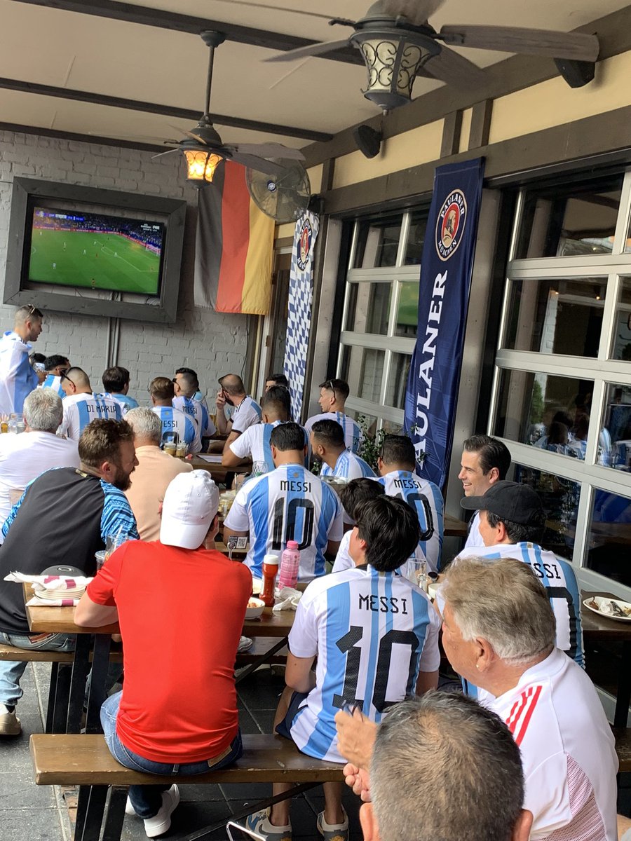 Argentina’s Messi has the market on replica jerseys in Atlanta before their <a href="/CopaAmerica/">CONMEBOL Copa América™️</a> game v Canada tonight. There were a few Canadian fans.
