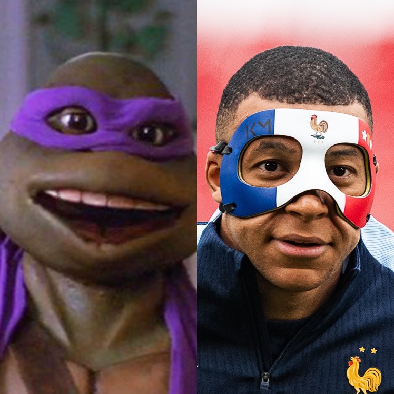 Mbappé Tortuga Ninja. SE VOLVIÓ CANON DE GOLPE.