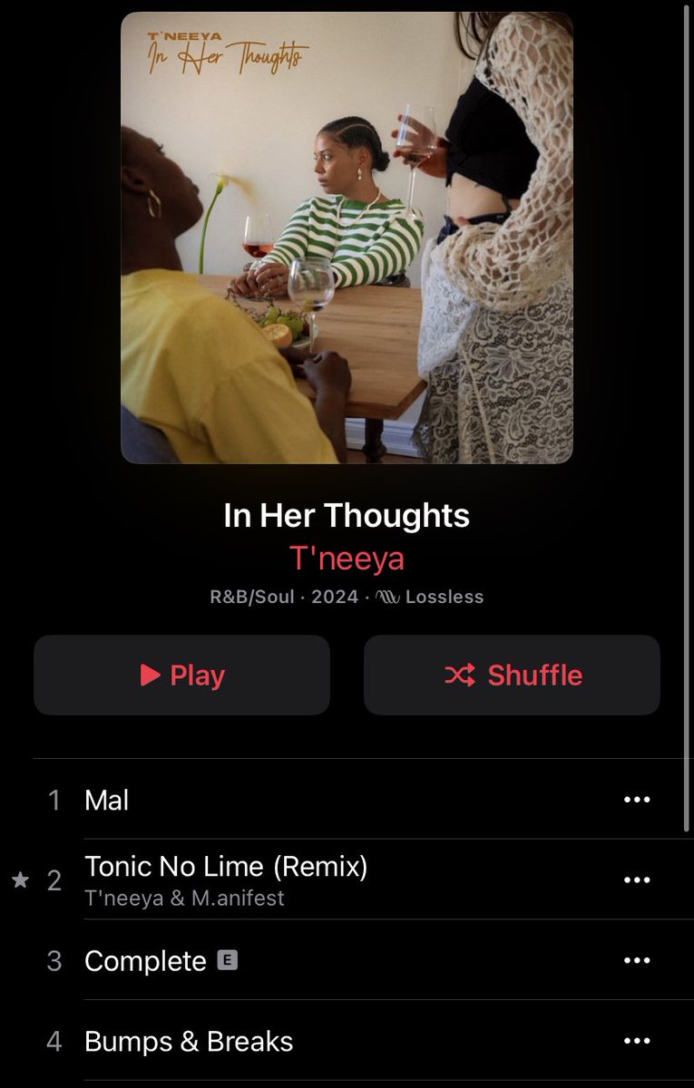 My girl T <a href="/tneeyaofficial/">T’NEEYA 🦋</a>  just dropped. Let’s run it! ✨