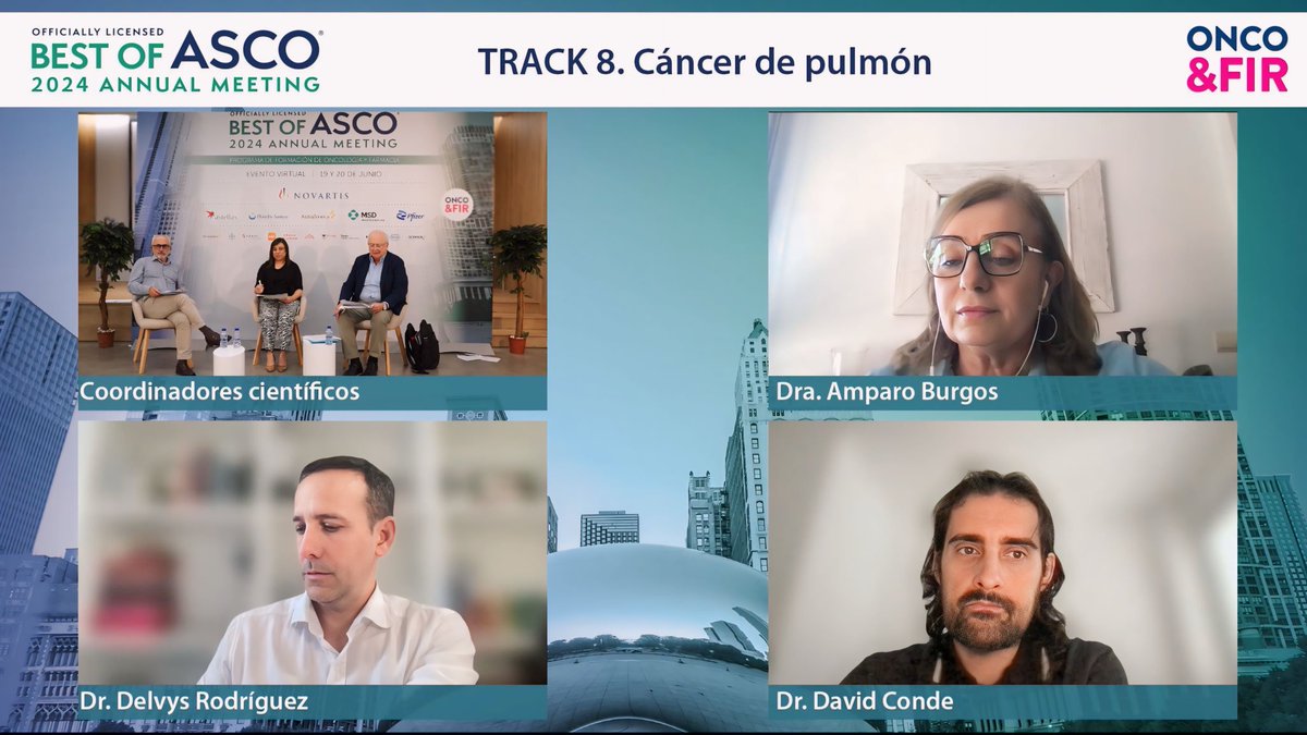 Best of ASCO 2025® Oncología y Farmacia (@oncofir) on Twitter photo 𝗟𝗮 𝗰𝗼𝗼𝗿𝗱𝗶𝗻𝗮𝗰𝗶ó𝗻 𝗰𝗶𝗲𝗻𝘁í𝗳𝗶𝗰𝗮 𝗱𝗲
#BestofASCO2024 𝑂𝑛𝑐𝑜𝑙𝑜𝑔í𝑎 𝑦 𝐹𝑎𝑟𝑚𝑎𝑐𝑖𝑎:
👨⚕️ Dr. Vicente Guillem <a href="/guillem3vicente/">Vicente Guillem</a>
👩⚕️ Dra. Asunción Albert <a href="/AsuAlbert/">Asunción Albert Marí</a>
👨⚕️ Dr. Carlos Camps <a href="/carloscamps2/">Carlos Camps</a>
Dan paso a la sesión #CancerDePulmón
𝐸𝑠𝑡𝑎 𝗟𝗮 𝗰𝗼𝗼𝗿𝗱𝗶𝗻𝗮𝗰𝗶ó𝗻 𝗰𝗶𝗲𝗻𝘁í𝗳𝗶𝗰𝗮 𝗱𝗲
#BestofASCO2024 𝑂𝑛𝑐𝑜𝑙𝑜𝑔í𝑎 𝑦 𝐹𝑎𝑟𝑚𝑎𝑐𝑖𝑎:
👨⚕️ Dr. Vicente Guillem <a href="/guillem3vicente/">Vicente Guillem</a>
👩⚕️ Dra. Asunción Albert <a href="/AsuAlbert/">Asunción Albert Marí</a>
👨⚕️ Dr. Carlos Camps <a href="/carloscamps2/">Carlos Camps</a>
Dan paso a la sesión #CancerDePulmón
𝐸𝑠𝑡𝑎