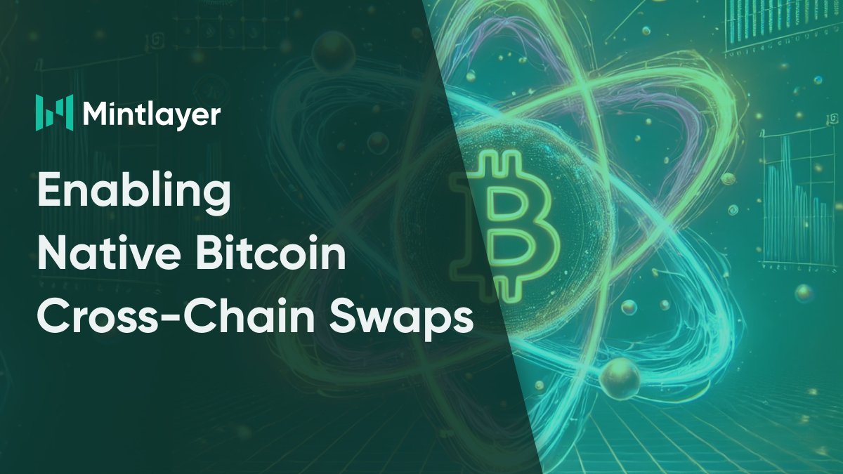 🔄 Mintlayer enables native #Bitcoin cross-chain swaps (Atomic Swaps) without the need for wrapped tokens. 🚀

Eliminate counterparty risk &amp; retain your native assets throughout the process! 💪