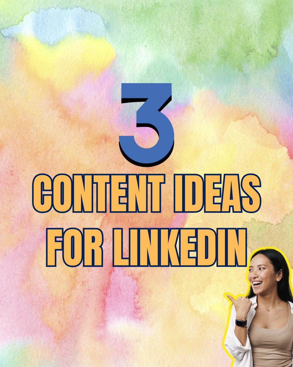 BeSocialOmaha's tweet photo. 3 content ideas for LinkedIn!

Bookmark this post if it resonated with you. #omahane #socialmediamanagement #linkedintips https://t.co/ytWn5hAWum