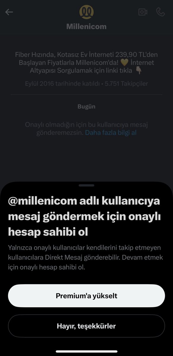 zeynelugrl's tweet photo. @millenicom senin kendinden haberin var mı? işi ne kadar çıkmaza süren bi firmasınız ya siz
bak bakalım hangi platformdan yanıt atıyorsunuz https://t.co/w94PfXaW6I
