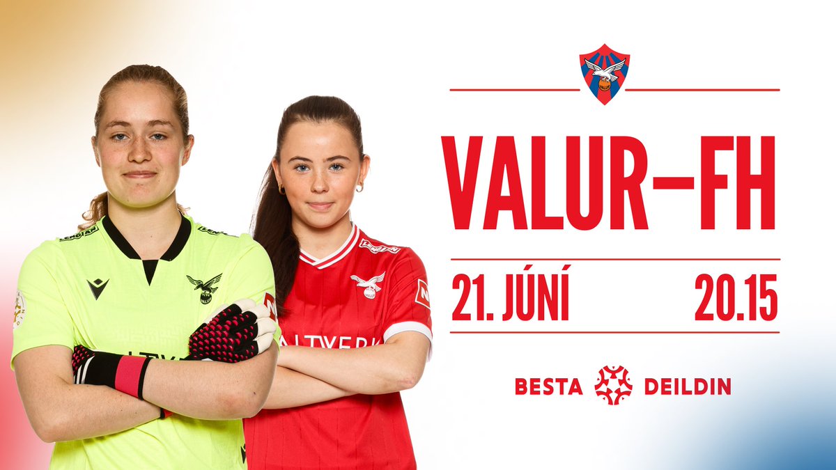 Á morgun að Hlíðarenda!

Valsstúlkur taka á móti FH í 9. umferð bestu deildar kvenna annað kvöld, 21. júní klukkan 20:15.

🔴 Valur - FH ⚪️
📅 Föstudagurinn 21. júní
🏟️ N1-völlurinn, Hlíðarenda
🕗 20:15
🦅Áfram, hærra!